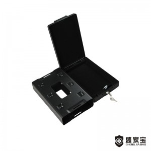 SHENGJIABAO Mini Personal Handgun Safe Security Safe Box For Car SJB-30CS