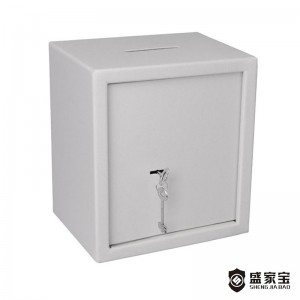 SHENGJIABAO Factory Price Custom Mechanical Lock Home Money Deposit Box Cofres SJB-D28K