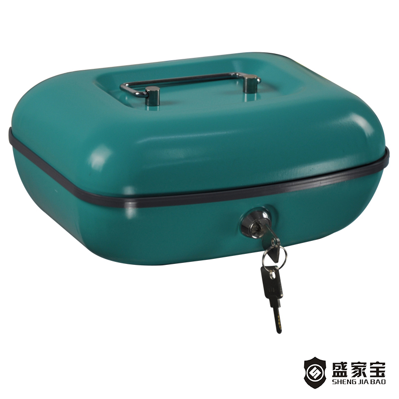 Good quality Key Lock Cash Drawer - SHENGJIABAO Best Selling Retail Plastic Tray Money Stash Box 8″ SJB-200CBY  – Wansheng