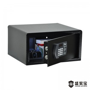 China wholesale Hotel Use Electronic Safe Box - SHENGJIABAO Electronic Motorized System LCD Hotel Safe DA Series – Wansheng