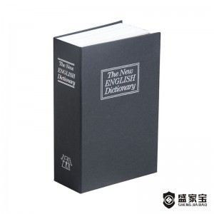 SHENGJIABAO Hot Selling China Dictionary Diversion Book Safe With Combo Lock SJB-240BSM