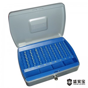 SHENGJIABAO Multiple Style Burglar-proof Cash Caja Fuerte Money Drawer 13″ SJB-330B-E