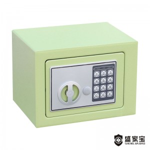 OEM/ODM China Digital Mini Safe Box - SHENGJIABAO Most Popular Intelligent Small Electronic Safe Stash Box For Home and Office SJB-S17EW – Wansheng