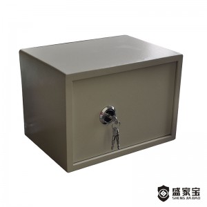 SHENGJIABAO Promotional Cross Key Lock Economic Home and Office Safe Deposit Box Safety Locker SJB-25M