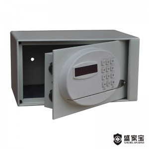 SHENGJIABAO Wall Mounted Magnetic Credit Card Sliding Electronic Safe Box For Hotel and Home SJB-M160DY