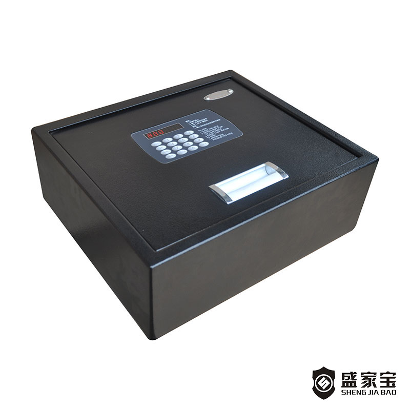 Wholesale Price China Electronic Hotel Safe Box - SHENGJIABAO Electronic Motorized System LCD Hotel Drawer Safe SJB-M145DA – Wansheng