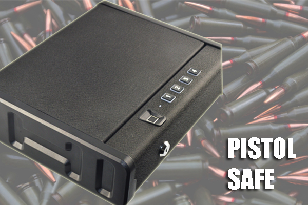 New Design Fingerprint Pistol Safe with Top Quality