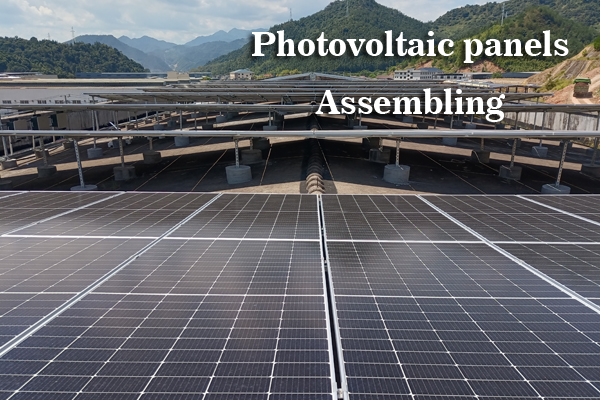 We have fiinished photovoltaic panels assembing on roofs