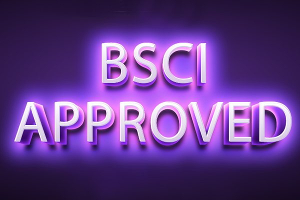 We have got BSCI approved from 2022-2023 again!
