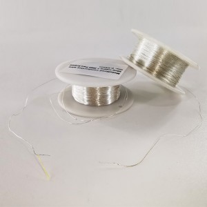 Silver metallized wire