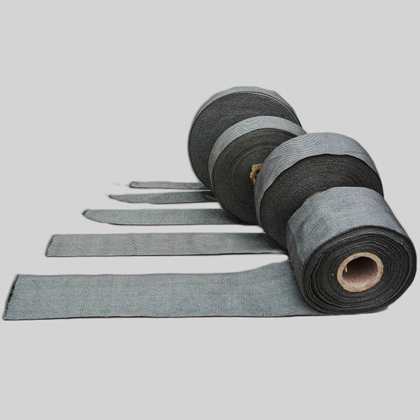 Professional Design Reflective Metallic Fabric - Stainless Steel Fiber Woven Tape – Shielday
