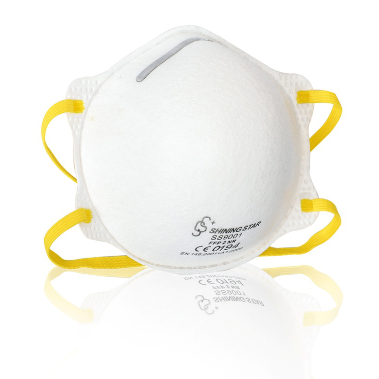 2019 New Style Ffp1/Ffp2 Respirator Dust Mask - SS9001-FFP2 Disposable Particulate Respirator – Shining Star detail pictures