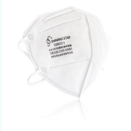 Good Quality N95 Respirator - SS6001-KN95 Disposable Particulate Respirator – Shining Star detail pictures