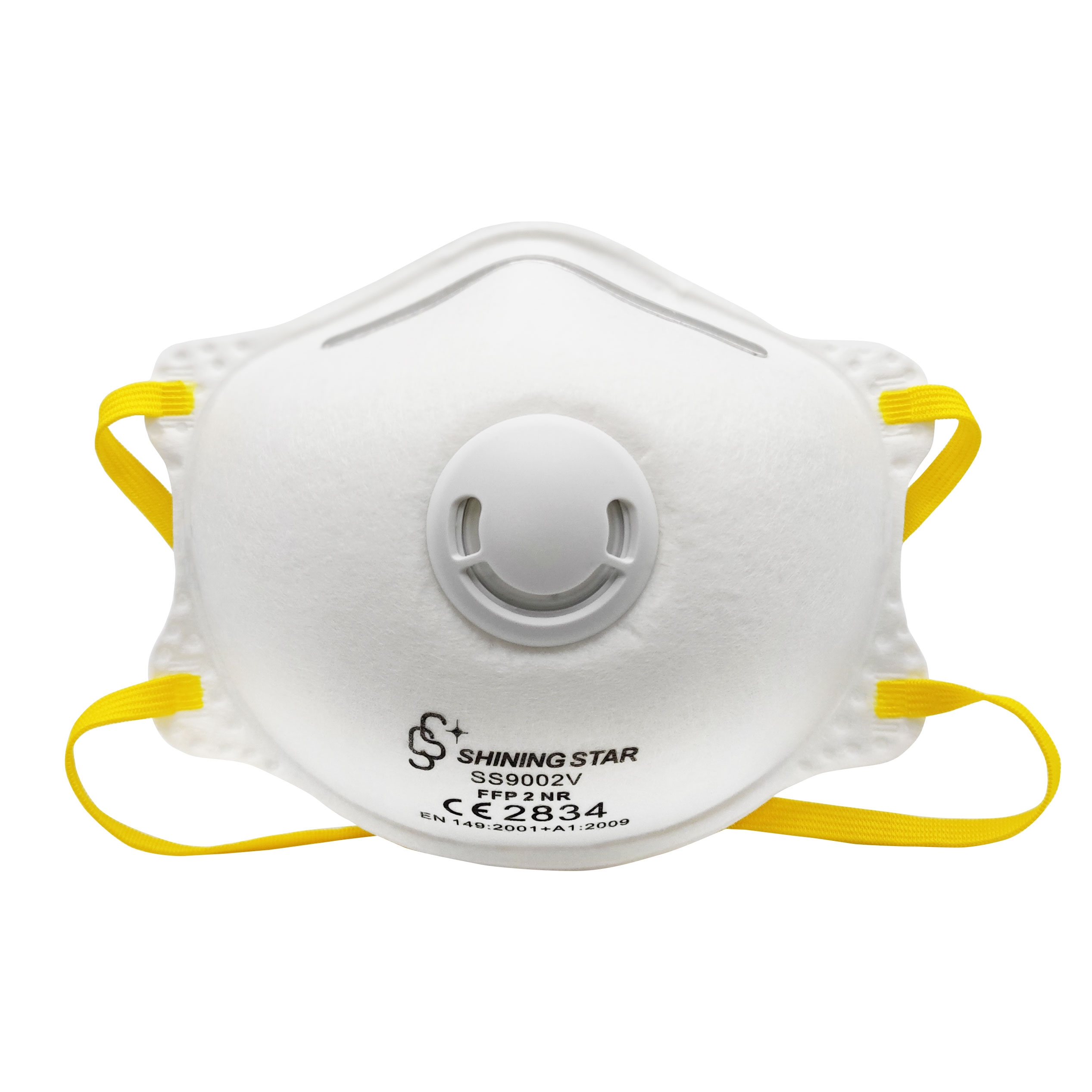 100% Original Ffp2 Flat Fold Respirator Without Valve -  SS9002V-FFP2 Disposable Particulate Respirator – Shining Star Featured Image