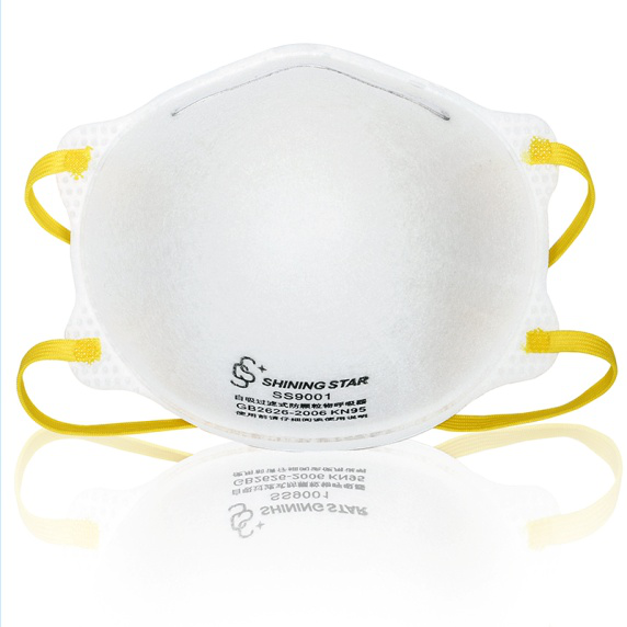 Professional China N95 Cone Shape Mask -
 SS9001-KN95 Disposable Particulate Respirator – Shining Star