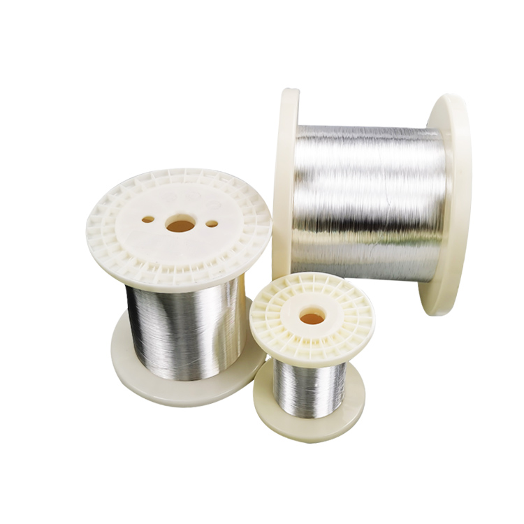 OEM manufacturer Black Wire To Copper Or Silver - stainless steel solid welding wire Silver Plated Copper Wire  – Tianchuang