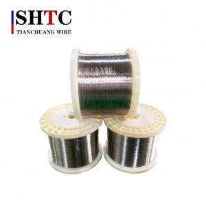Mica tape braid high temperature nickel plated copper wire