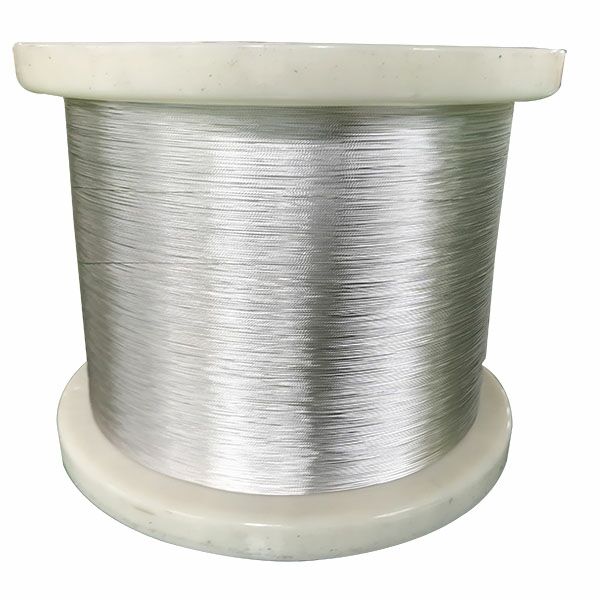 Professional China Twisted 0.18mm-0.203mm Silver plated stranded wire Conductor 19 strands Featured Image
