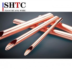 High quantity corrugated flexible metal copper tube/tubing pipe sizes Brass for air conditioner