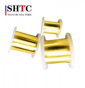 Factory Jewelry Wire Wholesale Gold Plated Copper Wire For Jewelry Making