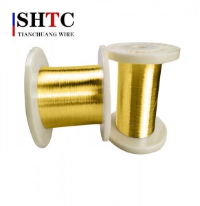 Factory Jewelry Wire Wholesale Gold Plated Copper Wire For Jewelry Making
