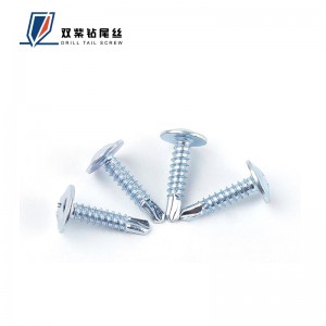 good quality galvanized truss head self-drilling screw washer heads customized in 3.5 /3.9/4.2/4.8 c1022 metal 25kg/bag