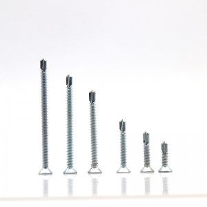 China manufacturer of Din7504p csk head self drilling screws