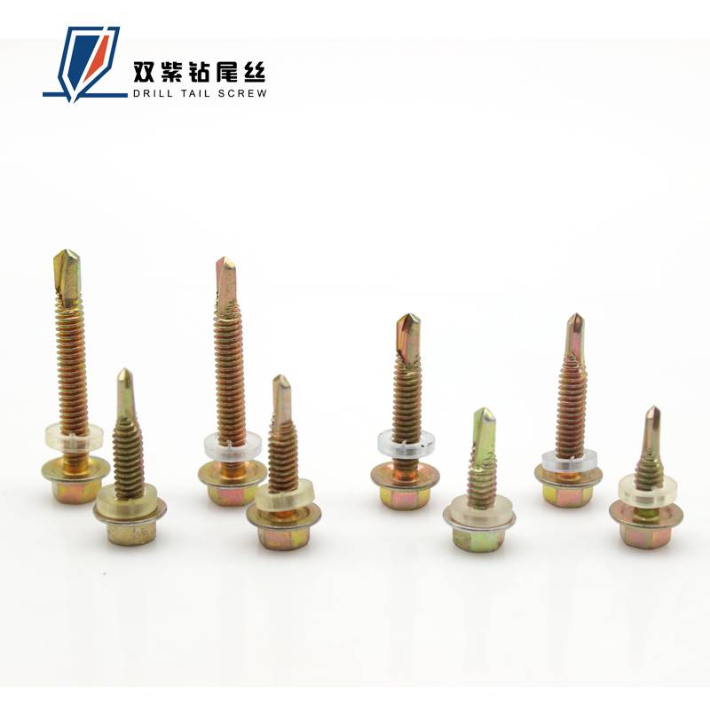 OEM manufacturer Pan Head Self-Drilling Ss Screw - yellow zinc plated self drilling screw – Shuangzi