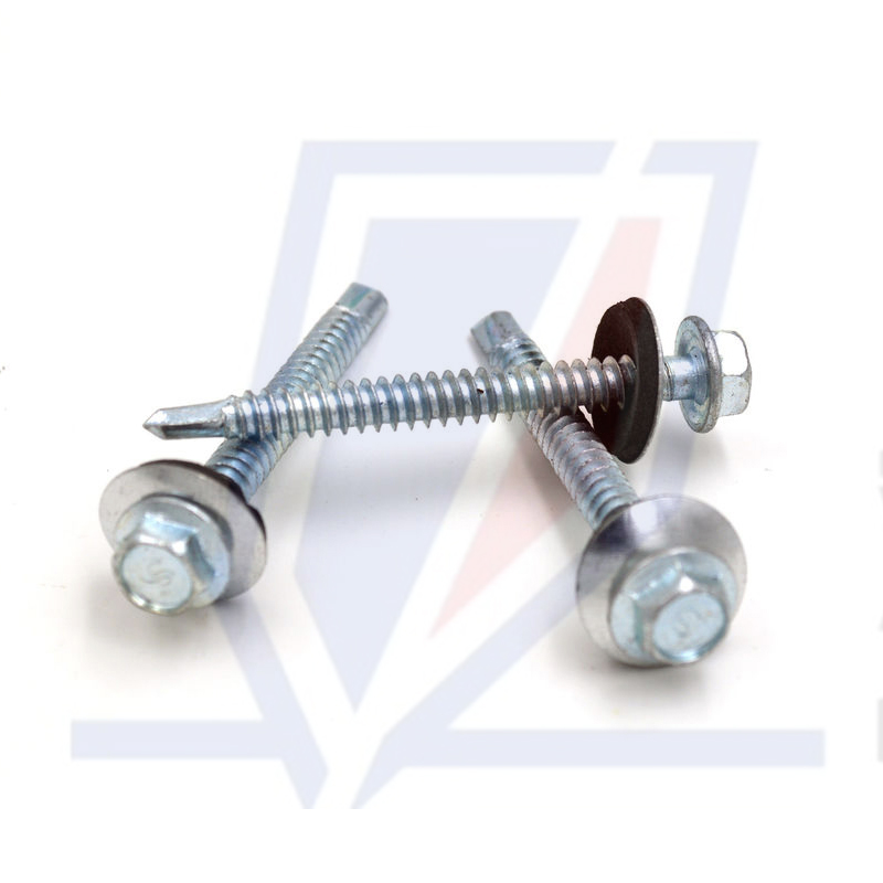 high quality hex head self drilling screws with epdm bonded washer Featured Image