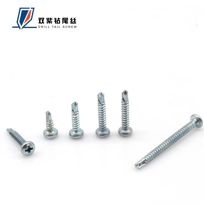 OEM/ODM Factory Drill Tail Hex Flange Head Self Drilling Screw - Pan head self drilling screw – Shuangzi