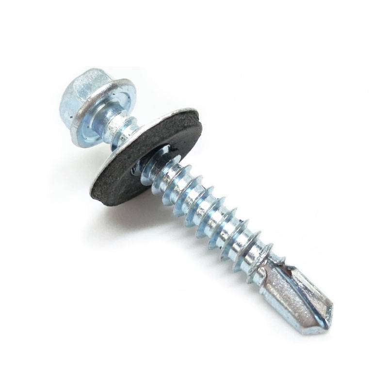 Factory supplied Coach Screw Hex Head Wood Screws - Wholesale Discount Roof Tek Self Tapping Drilling Screws – Shuangzi