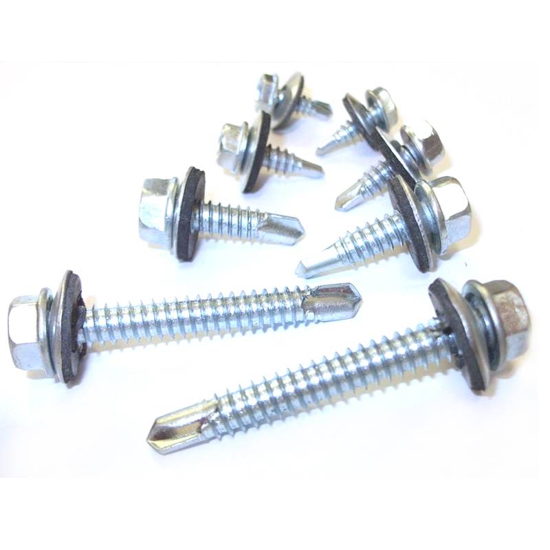 New Fashion Design for Iso15480 Drilling Screw - Chinese Professional Hex Head Anti-corrosion Galvanized Carbon Steel Self Drilling Screw – Shuangzi