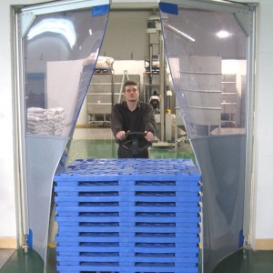 Discount Price China Automatic Clean Room Roller Shutter Door Flex Roll High Speed Roll up Doors