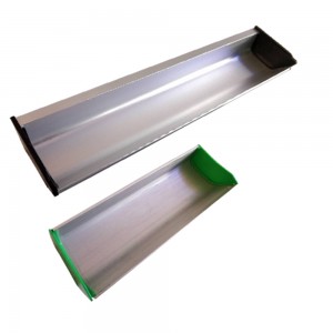 Aluminum emulsion scoop coater