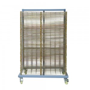 Screen Printing Drying Rack-900*650mm reinforce mesh size