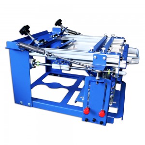 Машина за печатење на екран со криви површини