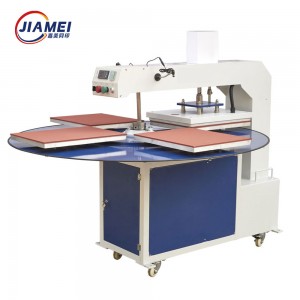 T-shirt industrial heat press machines four-station transfer heat transfer machine