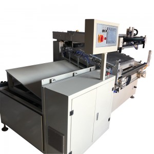 Auto flat screen printing machine