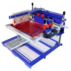 curved surface screen printing machine
