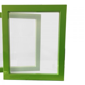 Aluminum screen printing frame-Green paint spraying