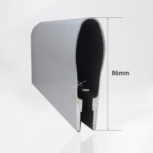 Screen Printing Squeegee Aluminum Handle–Normal Type 86×1.0mm