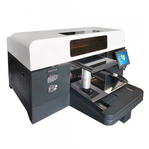 Машина за печатење на маици со печатач DTG со двојни платформи A2