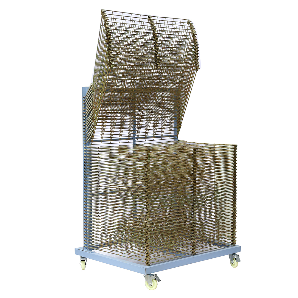 High definition Hat Screen Printing Equipment -
 Screen Printing Drying Rack-1000x2000mm reinforce mesh size  – Jiamei
