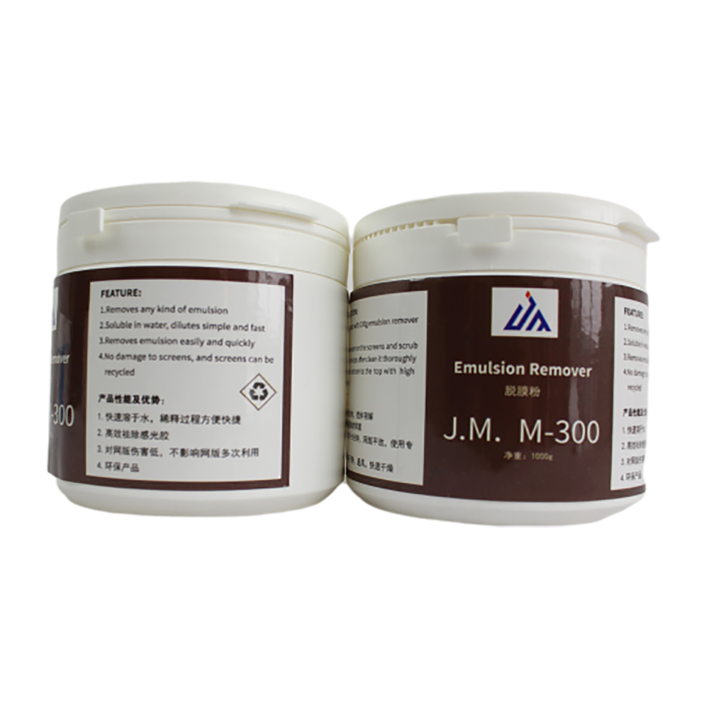 Wholesale Discount 50×9 Durometer Squeegee -
 J.M. M-300  Emulsion remover for screen printing  – Jiamei