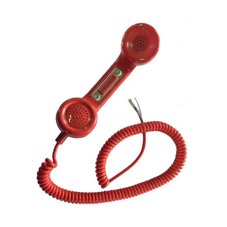 Telephone Intercom Handset w Hook & Push Talk Switch Featured Image