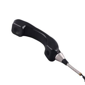 Robust Industrial weatherproof and waterproof telephone handset for severe working environments A08