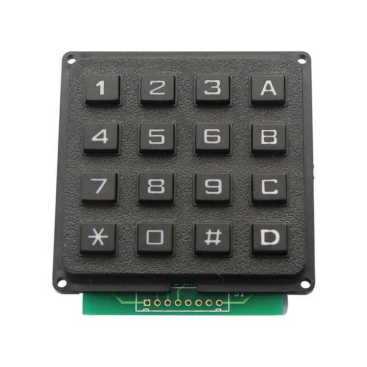 Garage entry system ABS material 16 keys 4×4 keypad B101 Featured Image