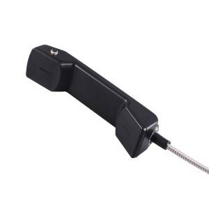 Multimedia public coin telephone handset with high impact for payphone-A04