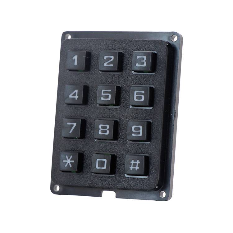 4×3 12 button matrix plastic numeric english keypad used for automatic door B110 Featured Image