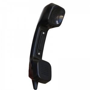 flame resistant weather resistant VOIP telephone K-style handset for vending machine communication A24